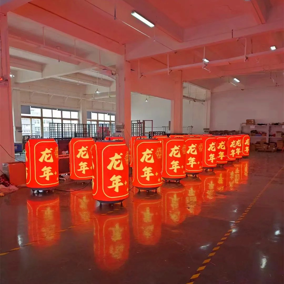 Can Shape Cylinder LED Display