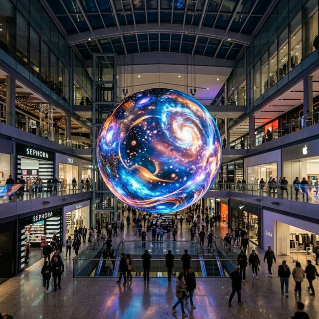 Round Circle LED Display gallery 2