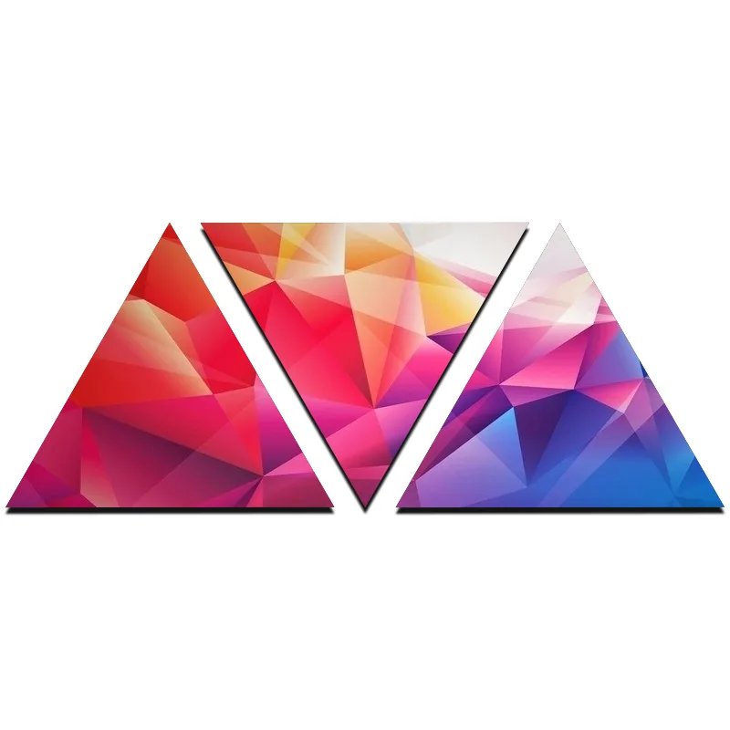 Triangle LED Display